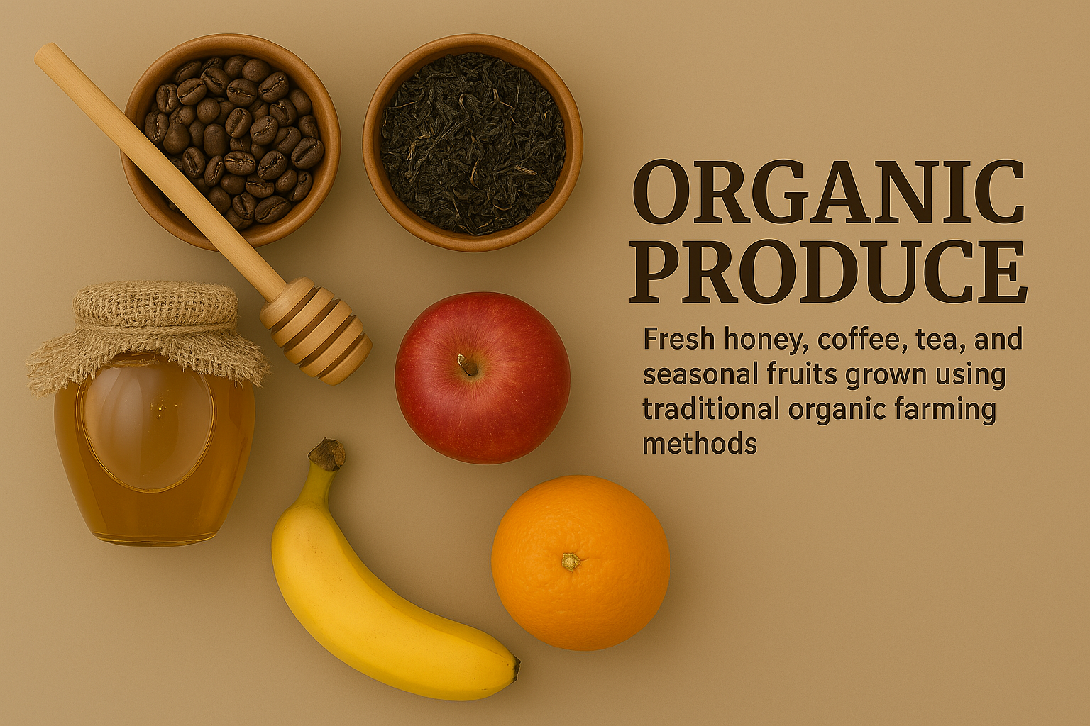 Local organic produce